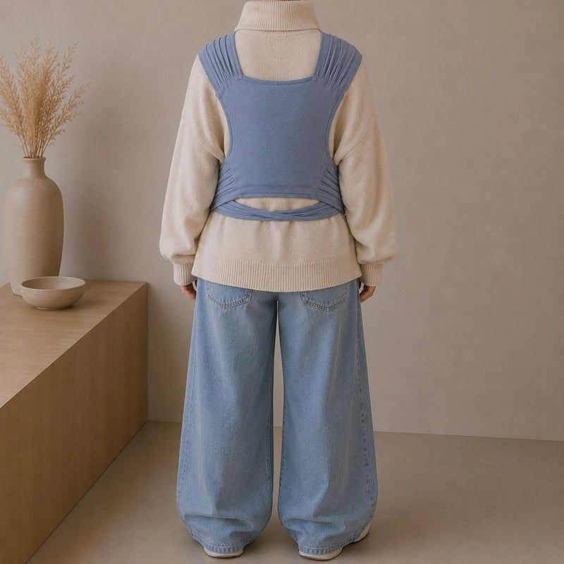 Écharpe de Portage Gris Doux
