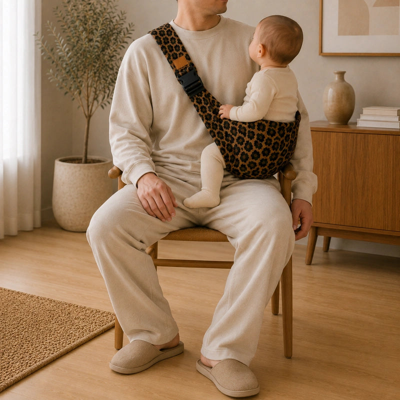 Porte-Bébé Hanche Léopard