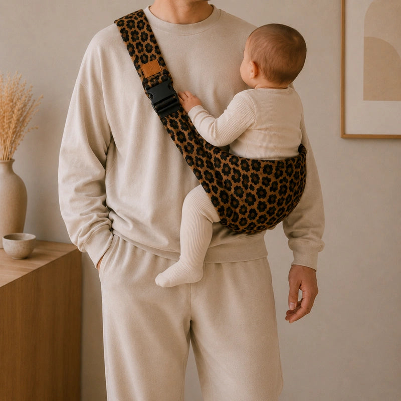 Porte-Bébé Hanche Léopard