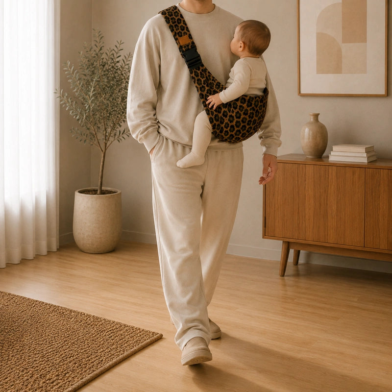 Porte-Bébé Hanche Léopard