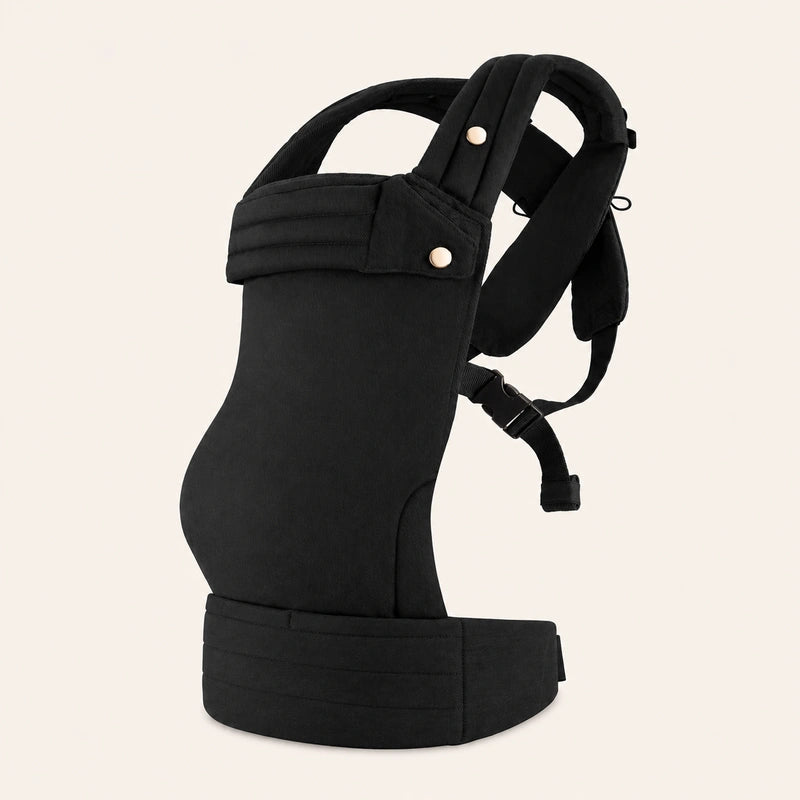 Porte-Bébé Physiologique Noir Obsidienne