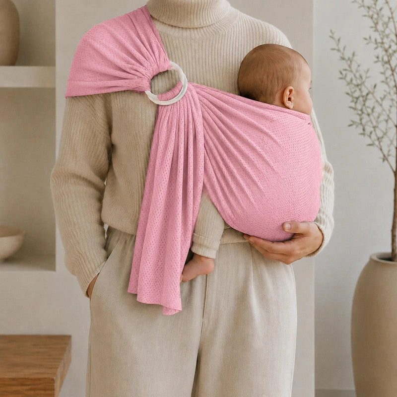 Sling bébé Rose