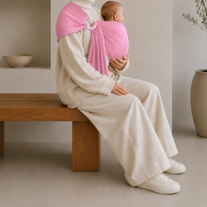 Sling bébé Rose