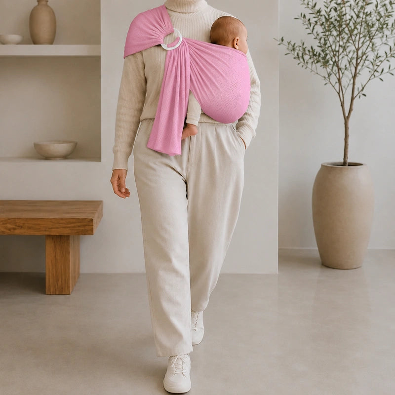 Sling bébé Rose