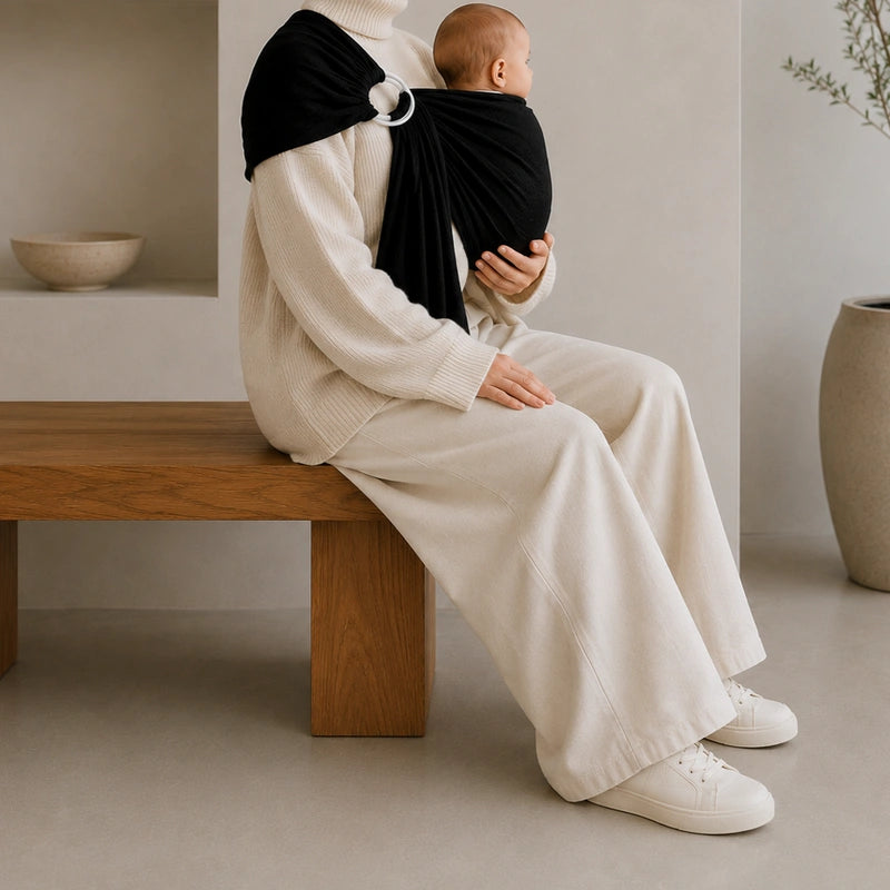 Sling bébé Noir