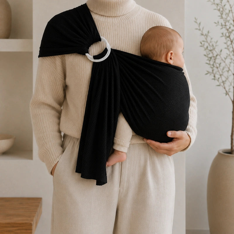 Sling bébé Noir