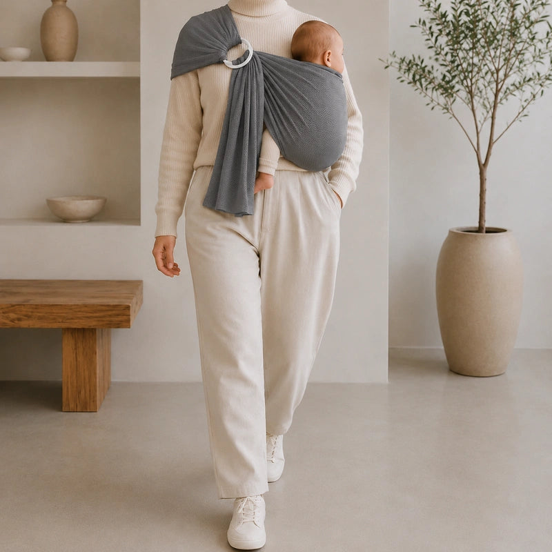 Sling bébé Gris