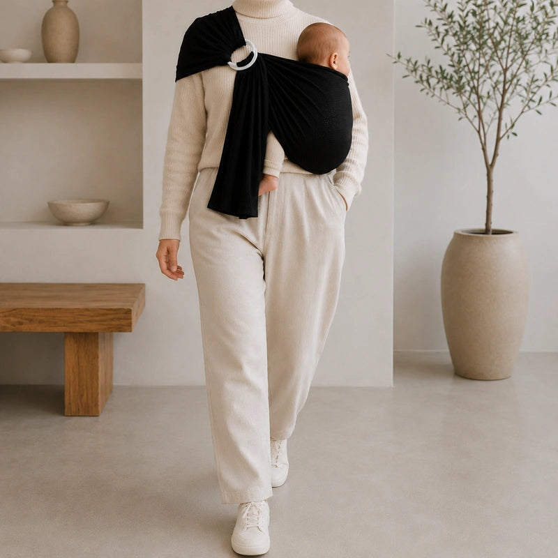Sling bébé Noir