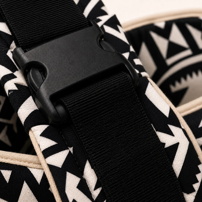 Porte-Bébé Hanche Aztèque Noir